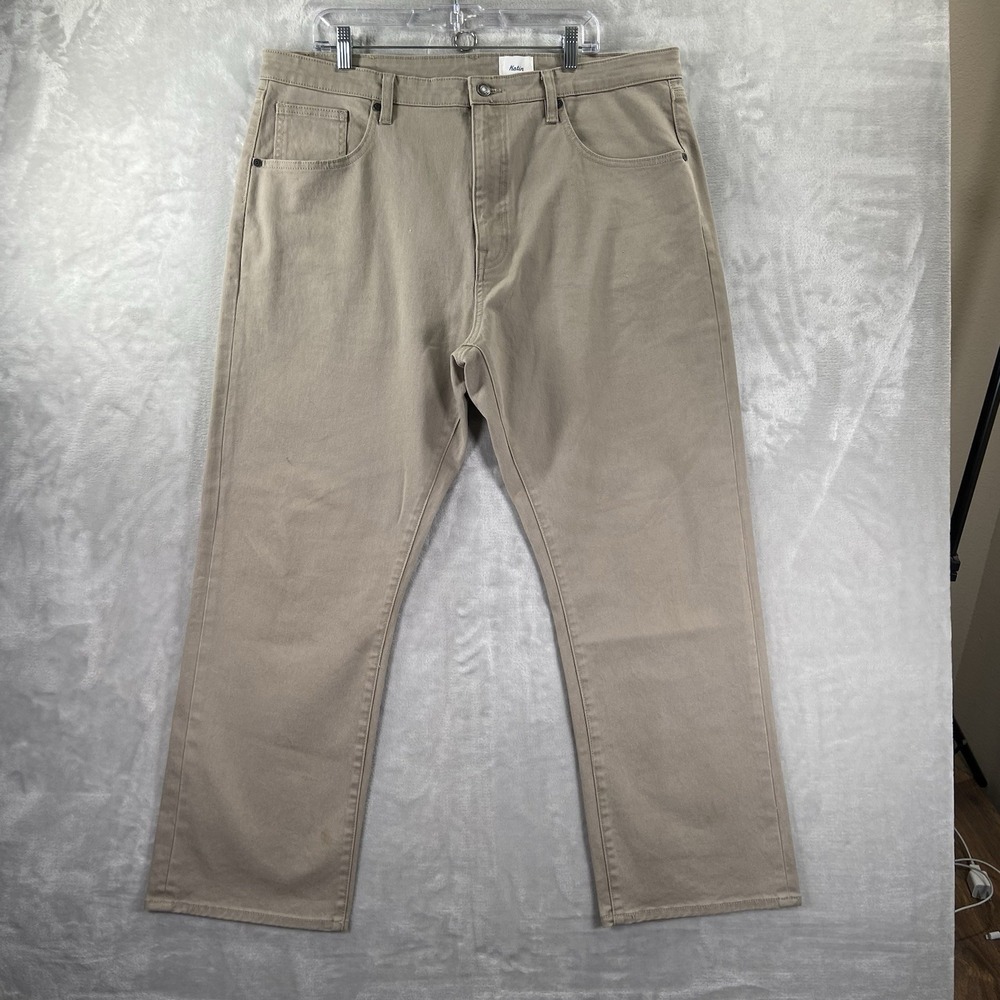 Katin Jeans mens 38x29 Relaxed Straight Denim George 64 Cotton Stretch High Rise